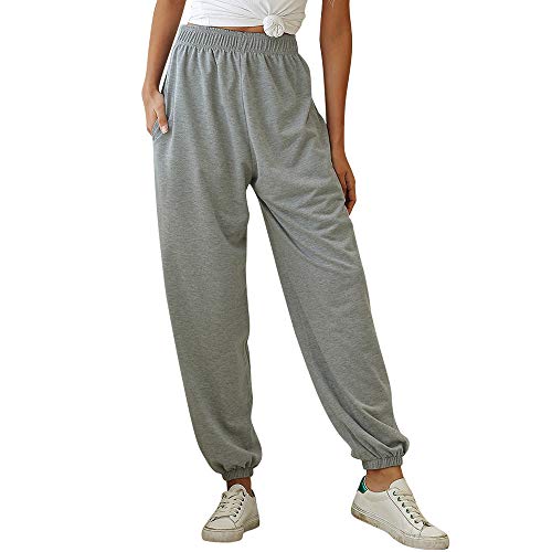 Nuofengkudu Women’s High-Waist Jogging Pants