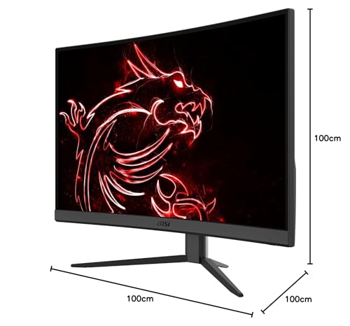 MSI G2422C 23,6 Zoll FHD Curved Gaming Monitor - 1500R 1920 x 1080 VA Panel, 180Hz / 1ms, Adaptive Sync - DP 1.2a, HDMI 2.0b CEC