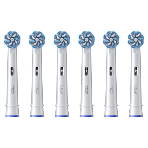 Oral-B Pro Sensitive Clean Aufsteckbürsten für elektrische Zahnbürste, 10 Stück, sanfte Zahnreinigung, X-Borsten, Original Oral-B Zahnbürstenaufsatz, briefkastenfähige Verpackung, Made in Germany