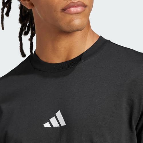 adidas Men's Essentials Small Logo Single T-Shirt