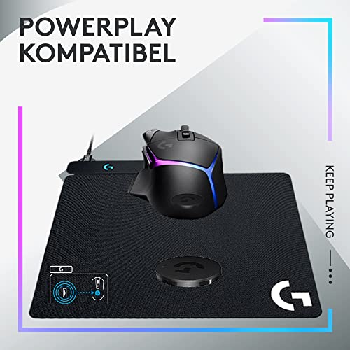 Logitech G502 X Kabelgebundene Gaming-Maus - LIGHTFORCE Hybrid optisch-mechanische Primärschalter, HERO 25K Gaming-Sensor, Kompatibel PC - macOS/Windows - Weiß