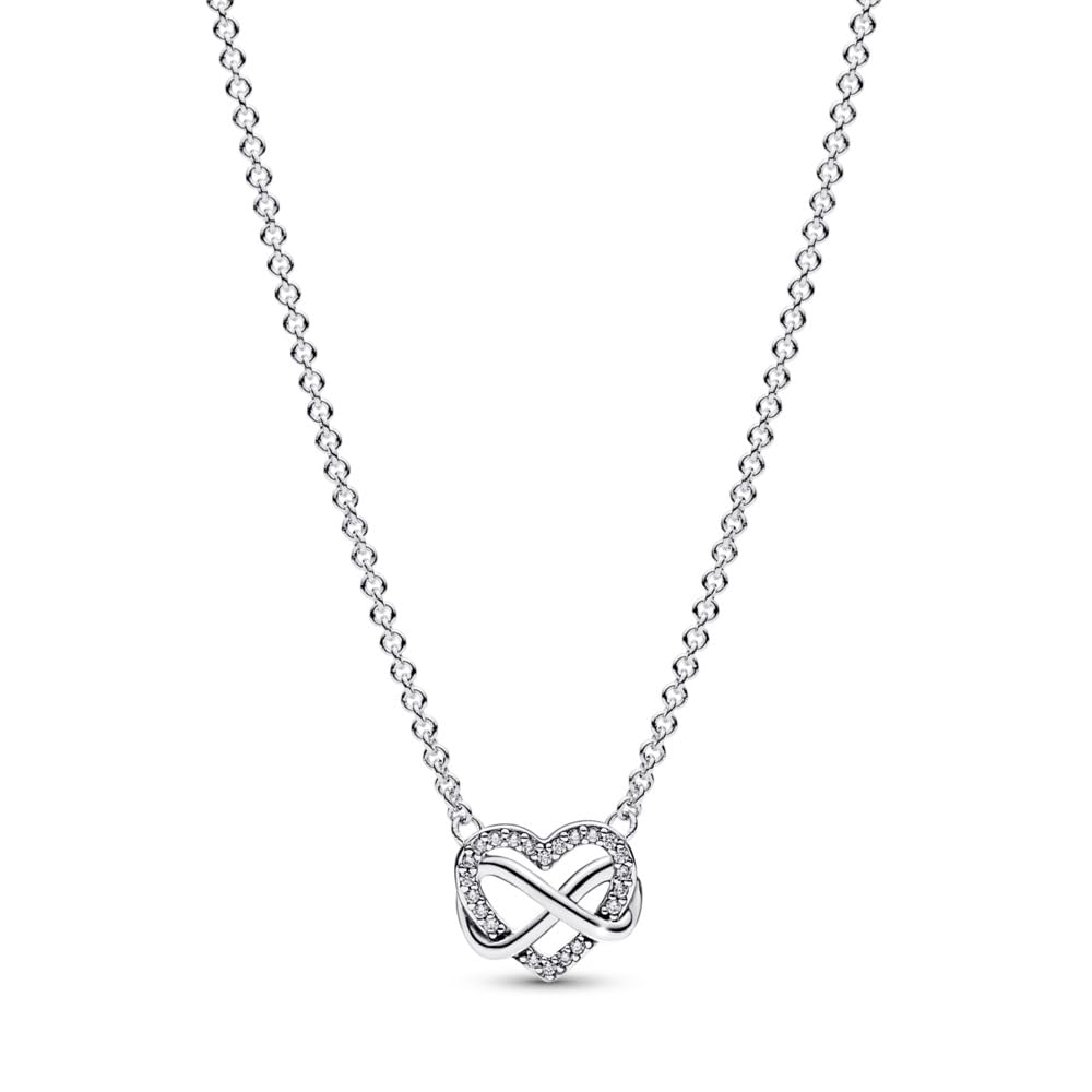 Pandora Moments Eternity Heart Necklace