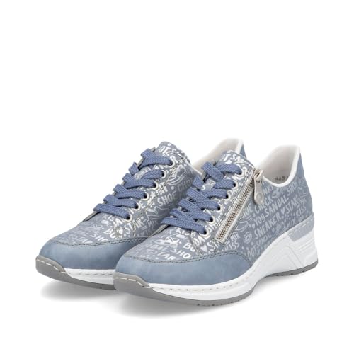 Rieker Damen Low-Top Sneaker N4316 – Wedge Heel