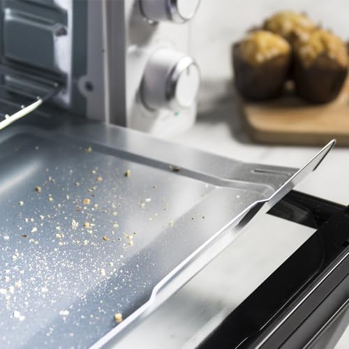 Cecotec Tischofen Bake&Toast 1090 Black, 10 L, 1000 W, 60-Minuten-Timer, Temperaturregelung bis zu 230ºC, Backblech, Grillrost und Zange mit Griff