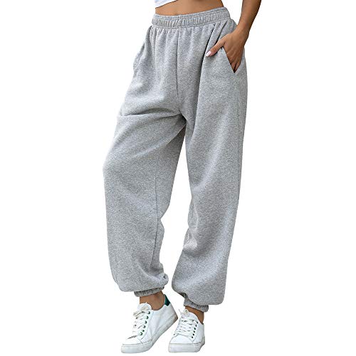Nuofengkudu Women’s High-Waist Jogging Pants