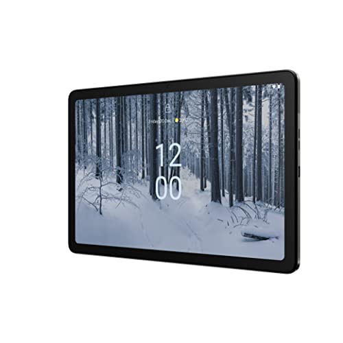 Nokia T21 Android 12 LTE Tablet, 10.36" Display, 18W Fast Charging, Gray