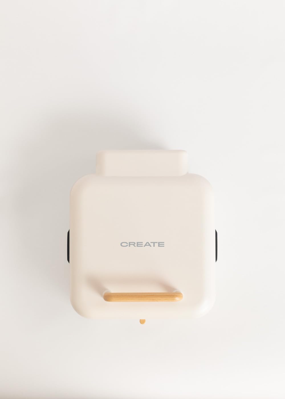 CREATE/STONE STUDIO/Sandwichmaker und Waffeleisen in Rosa-Barbie / 2 austauschbare Antihaftplatten, 1 Scheibe, 100º Offnung, BPA-frei, 105º Öffnung, Cool-Touch-Griff, 600W