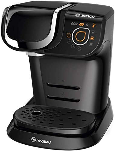 Tassimo My Way 2 capsule machine TAS6504 coffee machine by Bosch, with water filter, over 70 drinks, personalization, fully automatic, easy preparation, 1,500 watts, 1.3 liters, white