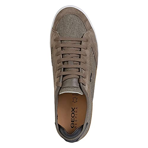 Geox Men’s U Walee A Sneakers – Lightweight Canvas Trainers