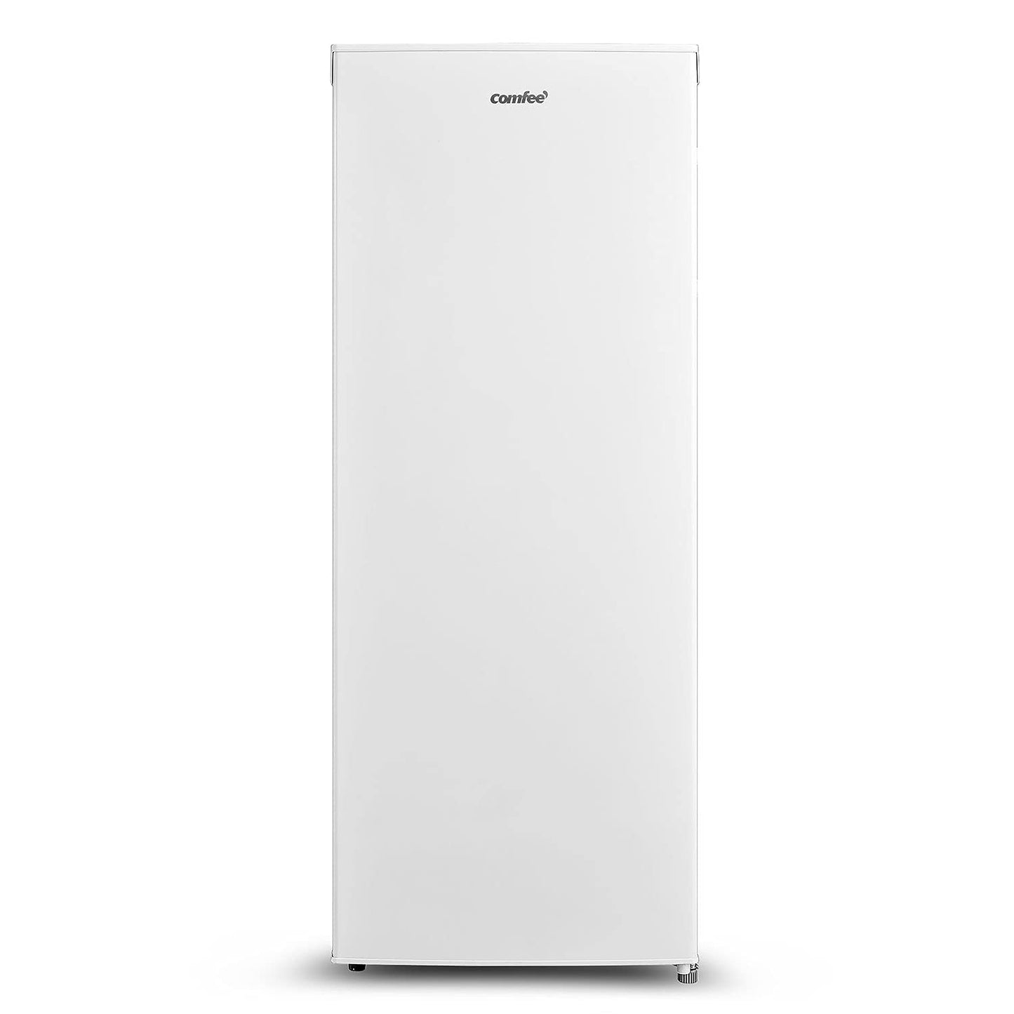 COMFEE' RCU60WH2(E) 60L Gefrierschrank senkrecht, 3 Fächer, Eintür, einstellbare Temperatur, umkehrbare Tür, leise, Freistehend, Weiß