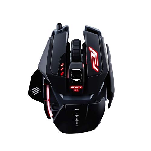 MadCatz R.A.T. 6+ Optical Gaming Mouse, Black