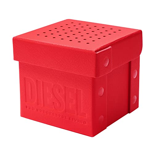 Diesel Mr. Daddy Men's Multifunctional Watch with Silicone, Stainless Steel or Leather Strap