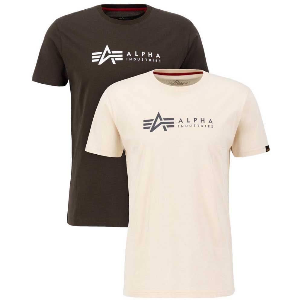 ALPHA INDUSTRIES Men's T-Shirt (2-Pack)