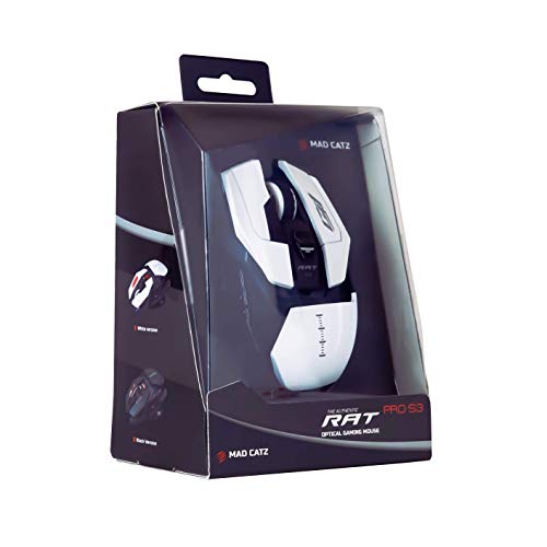 MadCatz R.A.T. 6+ Optical Gaming Mouse, Black