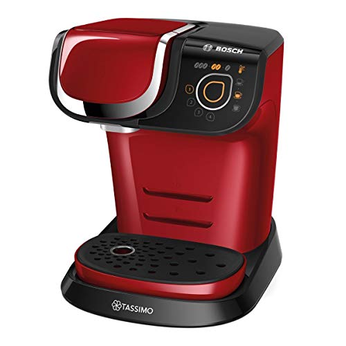 Tassimo My Way 2 capsule machine TAS6504 coffee machine by Bosch, with water filter, over 70 drinks, personalization, fully automatic, easy preparation, 1,500 watts, 1.3 liters, white