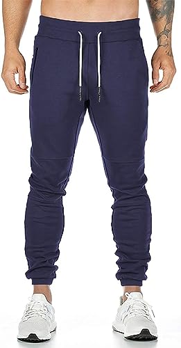 Men’s Slim Fit Cotton Jogging Pants – Long Sports Trousers
