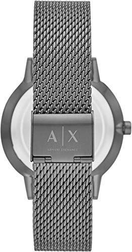 Armani Exchange Herren-Multifunktionsuhr, Edelstahluhr, 42 mm Gehäusegröße