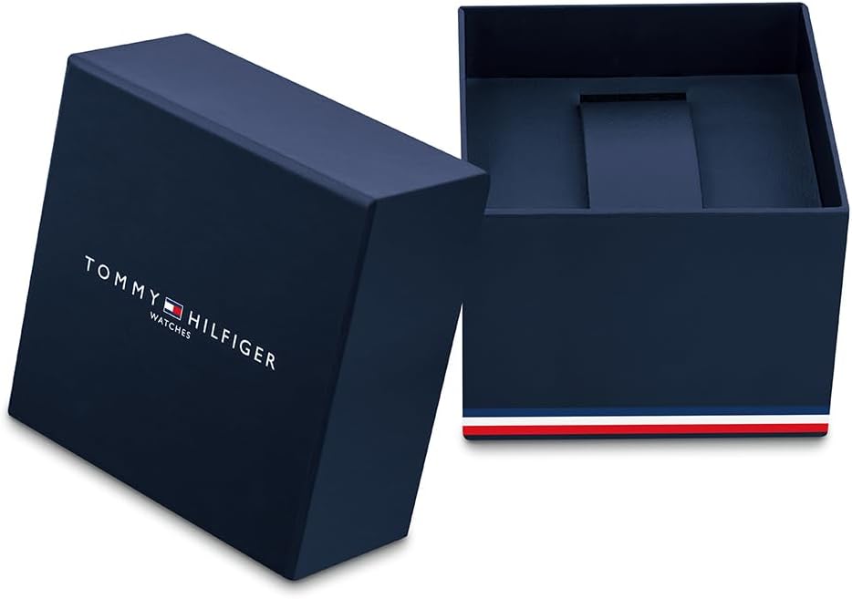 Tommy Hilfiger Multi Zifferblatt Quarz Uhr für Herren mit Blaues Edelstahlarmband - 1791560