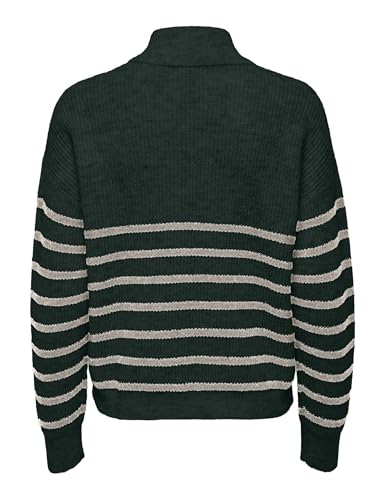 ONLY Women's Knitted Pullover – Casual Long Sleeve Sweater