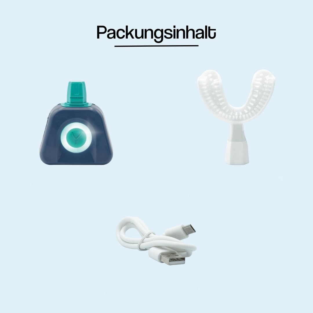 Y-Brush - Elektrische Zahnbürste - Y-Bürste - 3 Monate Laufzeit - NylonStart
