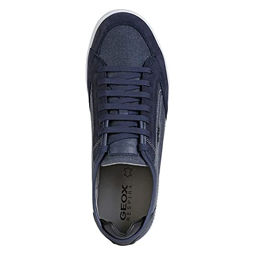 Geox Men’s U Walee A Sneakers – Lightweight Canvas Trainers
