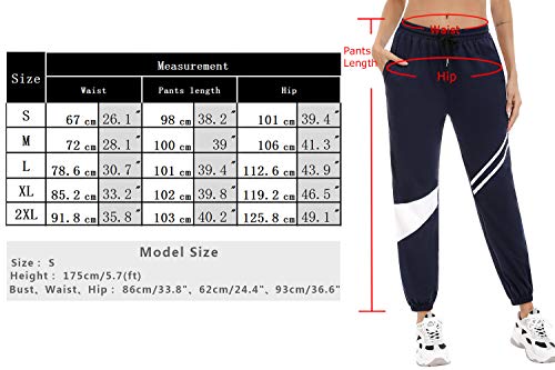 Sykooria Women's High Waist Jogging Pants
