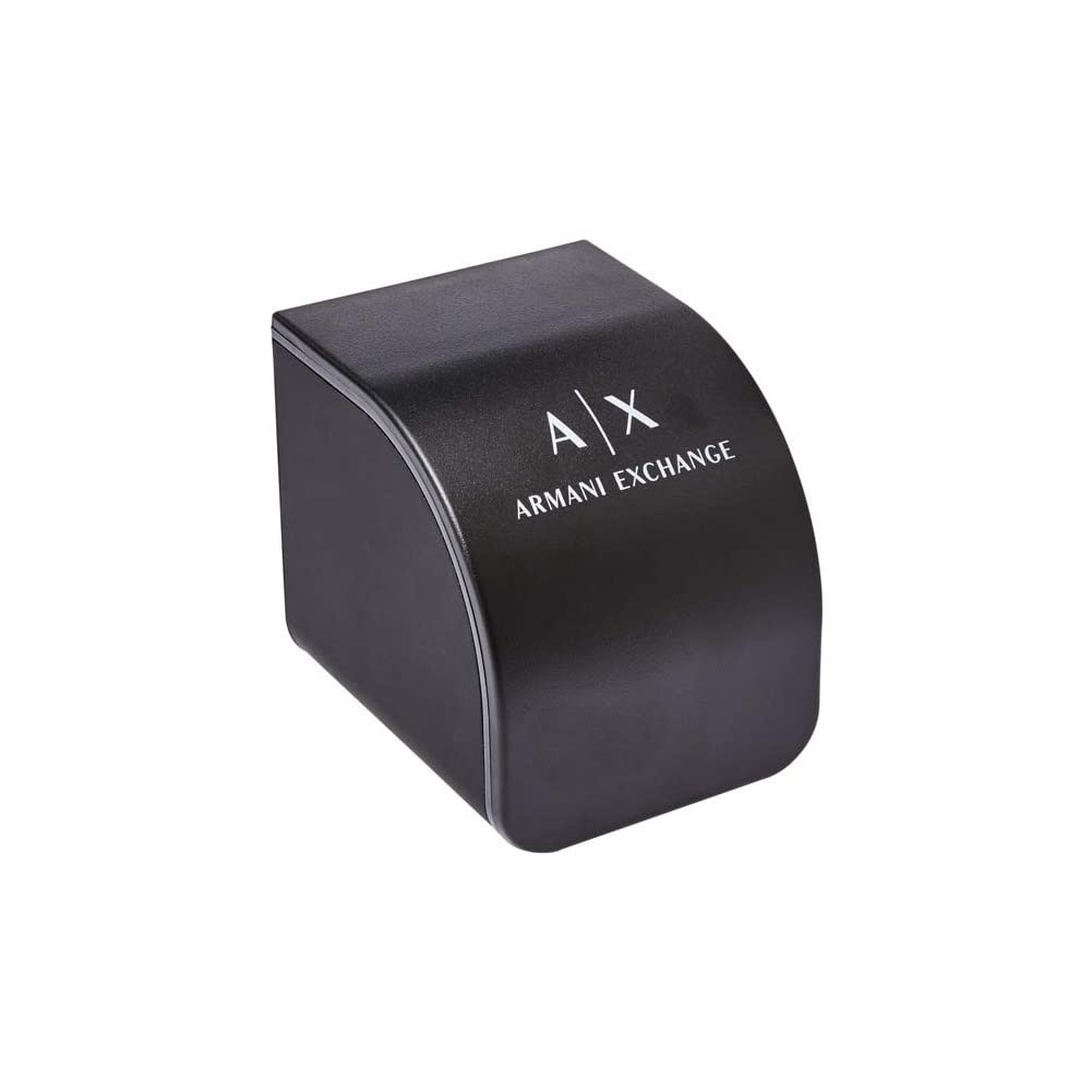 Armani Exchange Watch for Men, Quartz Movement and 42mm Case Size with Stainless Steel, Leather or Silicone Strap