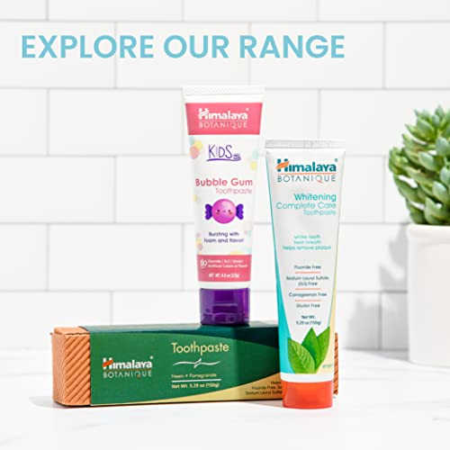 Himalaya Botanique Simply Mint Complete Care Toothpaste Refreshing Mint Flavour | Strong Teeth | Healthy Gums | Fresh Breath - 150g