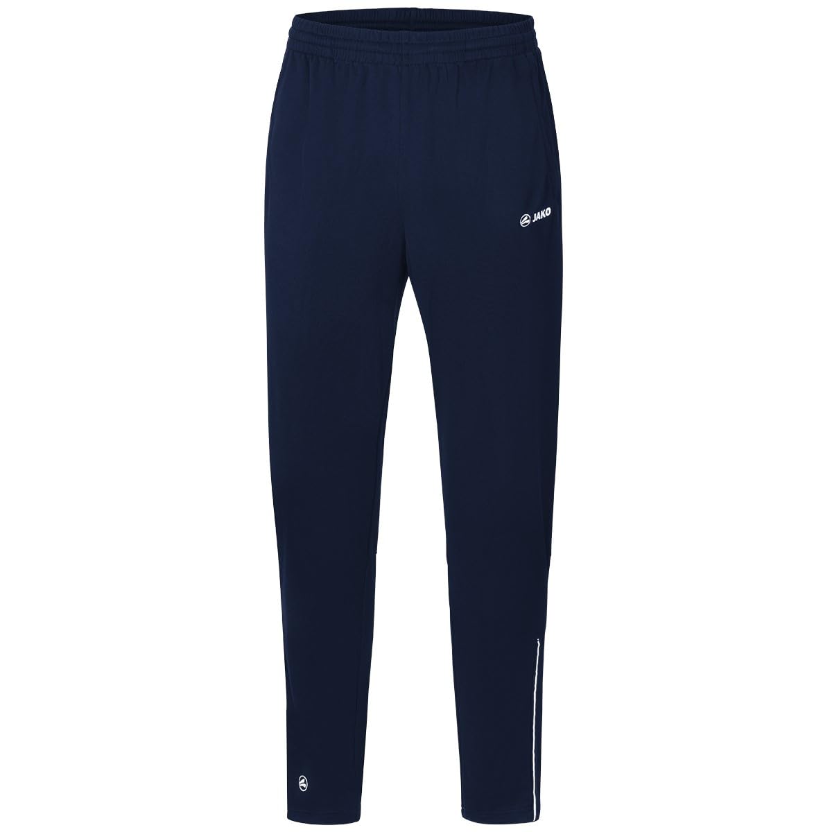 JAKO Men’s Player Training Pants – Athletic Fit with Zipper Pockets