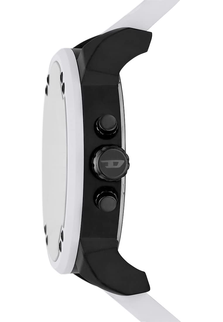 Diesel Mr. Daddy Men's Multifunctional Watch with Silicone, Stainless Steel or Leather Strap