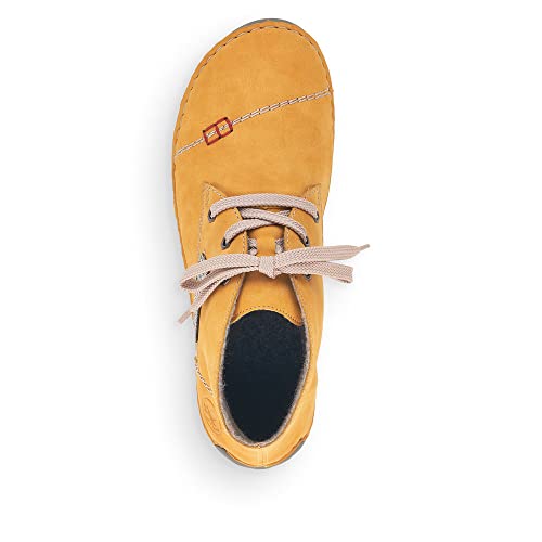 Rieker Women’s Comfort Shoes 52540 – Lace-Up Low Shoes