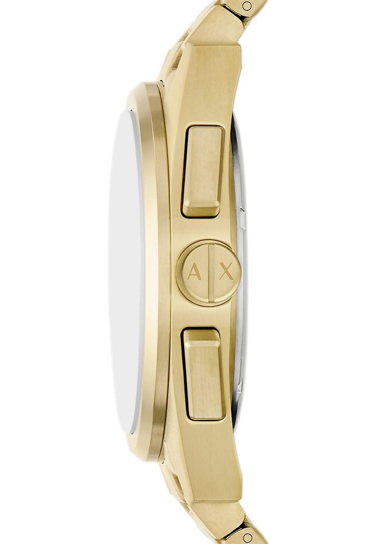 Armani Exchange Watch for Men, Quartz Movement and 42mm Case Size with Stainless Steel, Leather or Silicone Strap