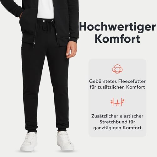 Men’s Slim Fit Joggers – Fleece-Lined Sweatpants