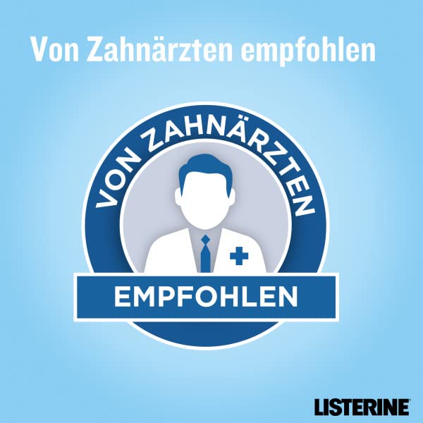 LISTERINE Smart Kidz Mild Berry (500 ml), antibakterielle Kinder Mundspülung ohne Alkohol & ohne Zucker, Mundwasser schützt vor Karies, geeignet für Kinder ab 6 Jahren
