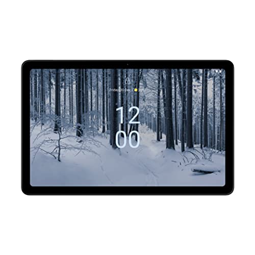 Nokia T21 Android 12 LTE Tablet, 10.36" Display, 18W Fast Charging, Gray