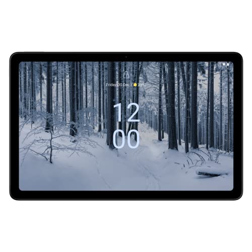 Nokia T21 Android 12 LTE Tablet, 10.36" Display, 18W Fast Charging, Gray