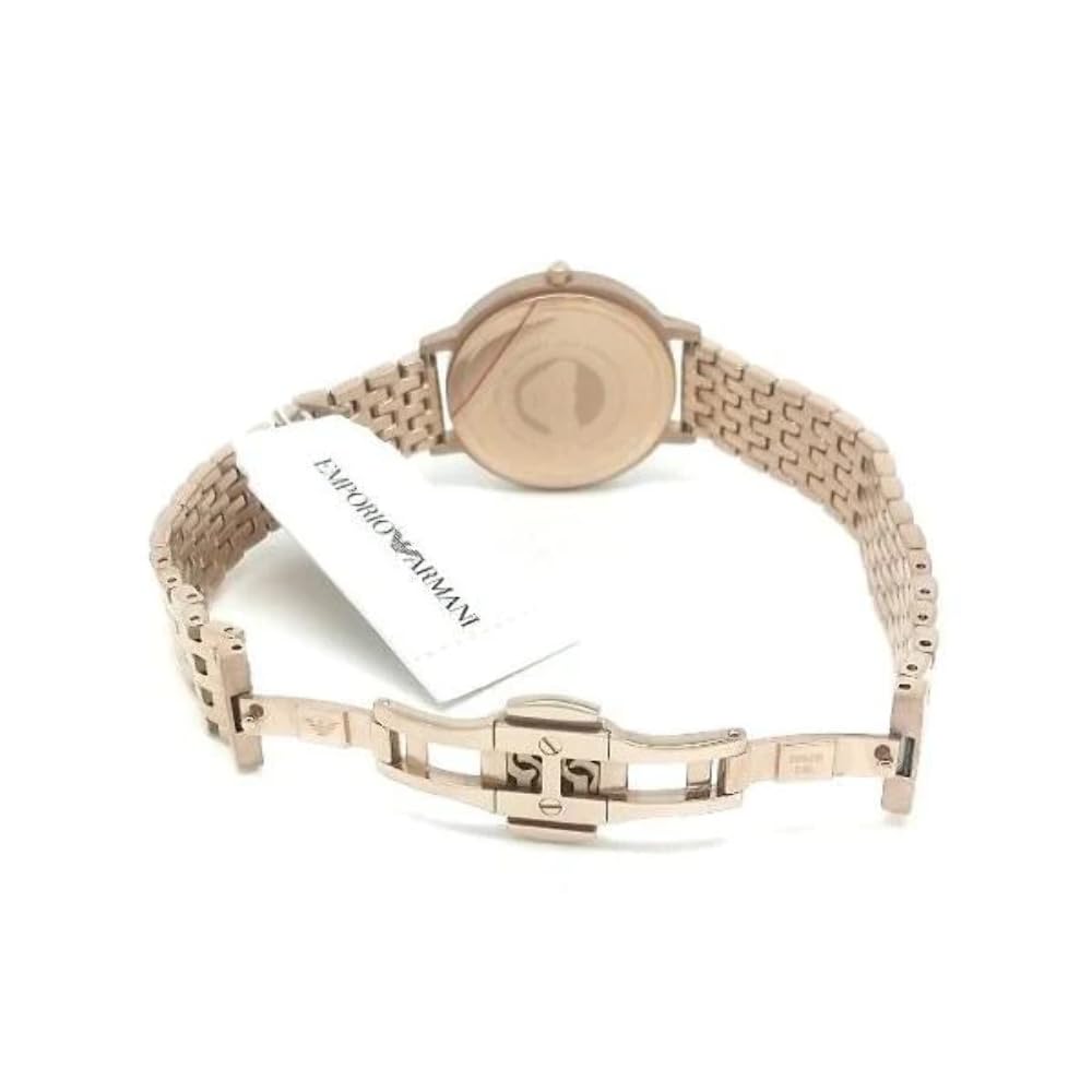 Emporio Armani ladies' two-hand stainless steel watch, 32 mm case size