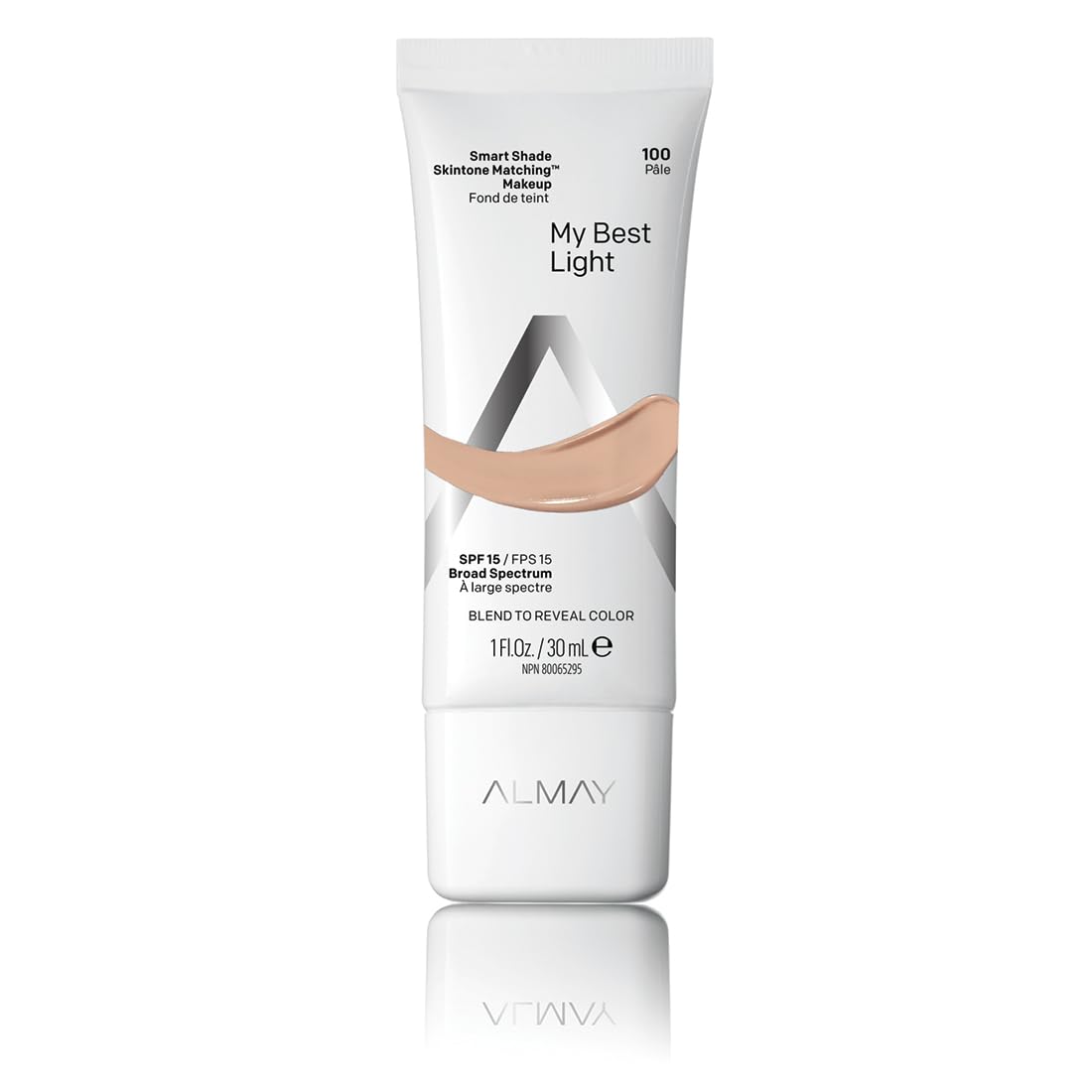 Almay Smart Shade Skin Tone Matching Foundation – Light (1 oz)