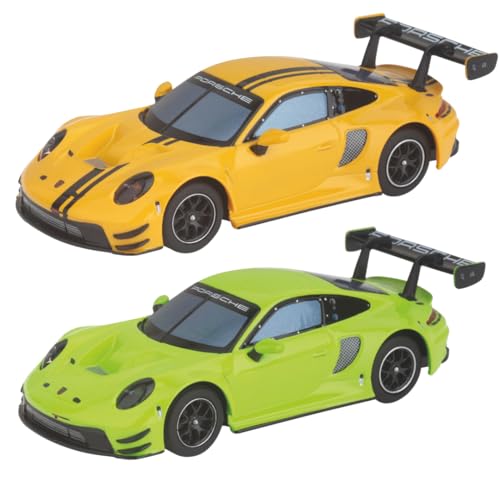 Carrera HYBRID Devil Drivers, Rennspaß der neuen Generation, Legendäre Rennboliden Porsche 911 GT3 R im Maßstab 1:50, Hybrid Technologie mit KIIUnterstützung, Steuerung per SmartphoneIApp