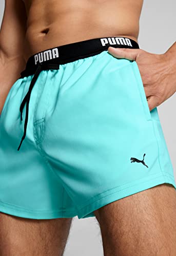 PUMA Men’s Logo Length Swim Shorts