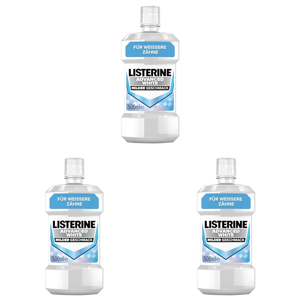 LISTERINE Smart Kidz Mild Berry (500 ml), antibakterielle Kinder Mundspülung ohne Alkohol & ohne Zucker, Mundwasser schützt vor Karies, geeignet für Kinder ab 6 Jahren