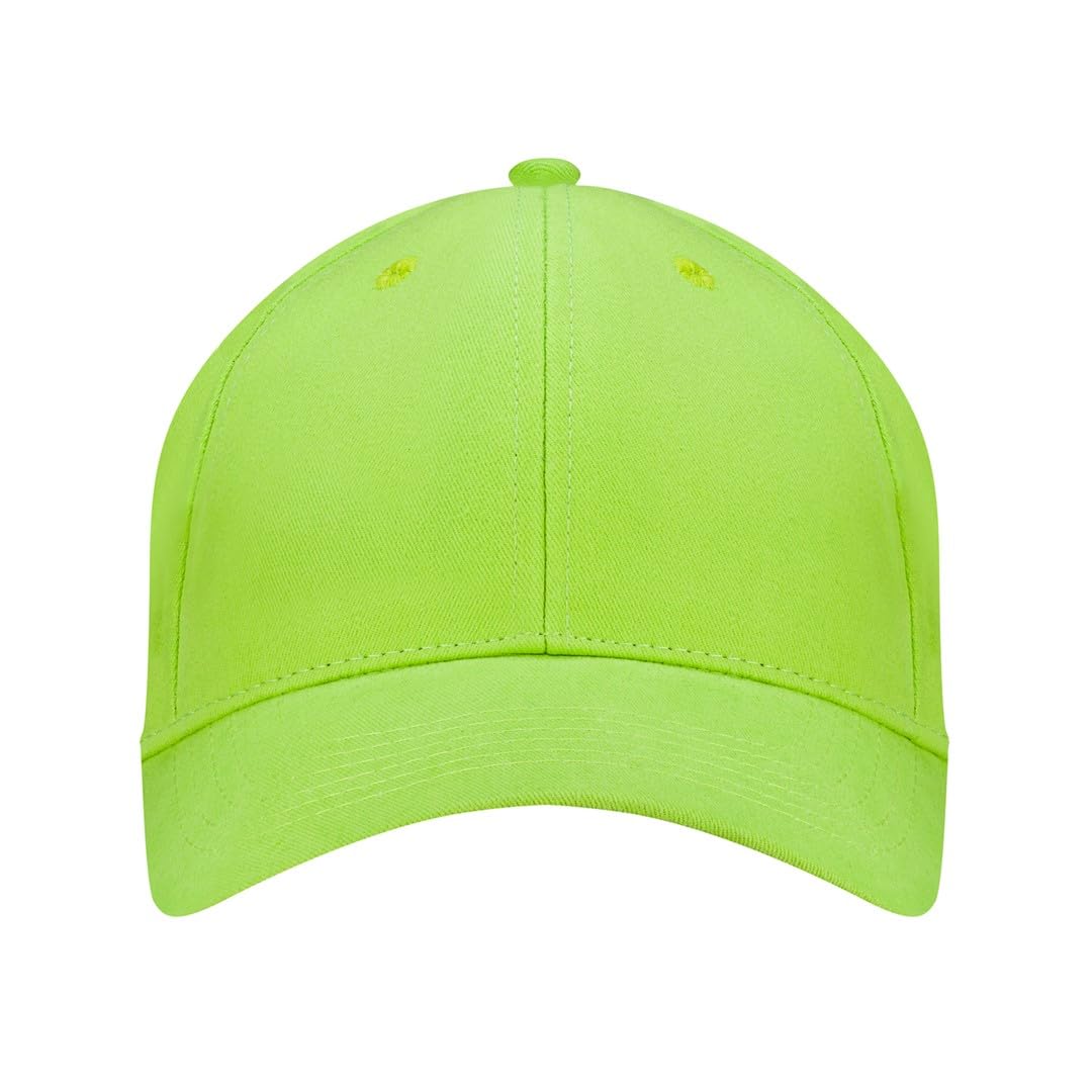Herren Baseball Cap Kappe Baseball Cap Mütze Hut 100% Baumwolle Schirmkappe 6P