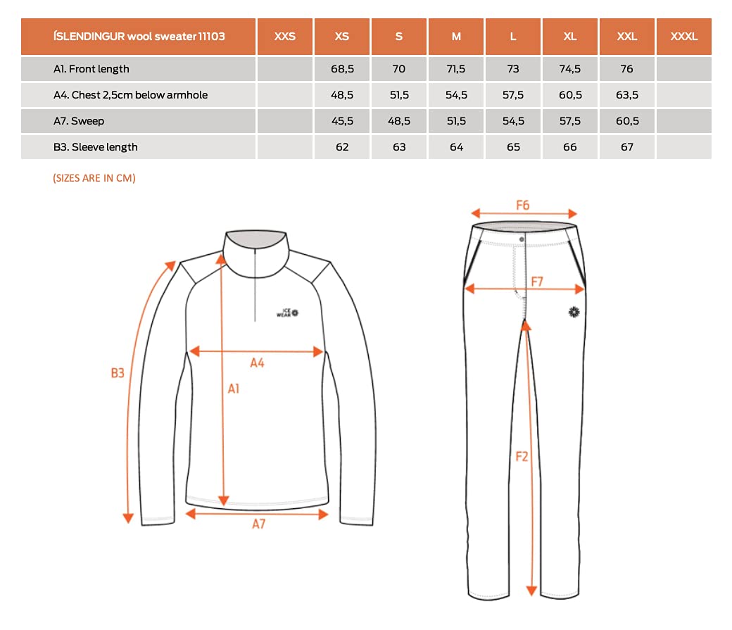 ICEWEAR Íslendingur Men’s Sweater – Crew Neck Pullover