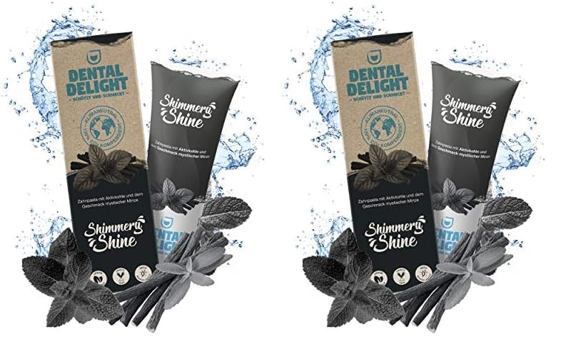 DENTAL DELIGHT Polar Punch Zahnpasta (TESTSIEGER), Vegane Zahnpasta mit Geschmack, Zahncreme (Minze, 4er Pack)