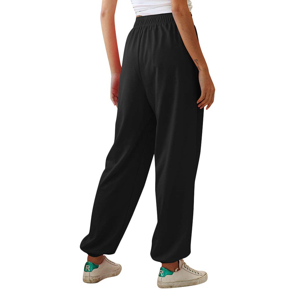 Nuofengkudu Women’s High-Waist Jogging Pants