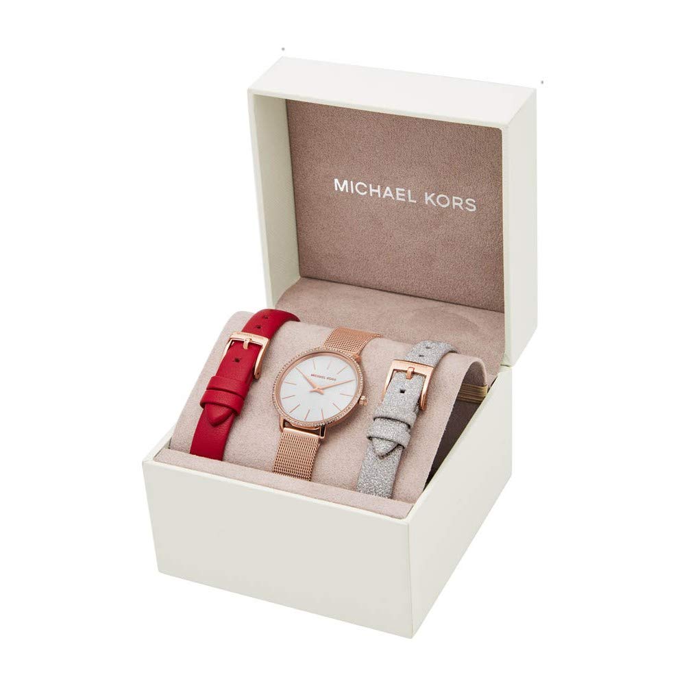 Michael Kors Pyper Women's Quartz Watch with Stainless Steel or Leather Strap
