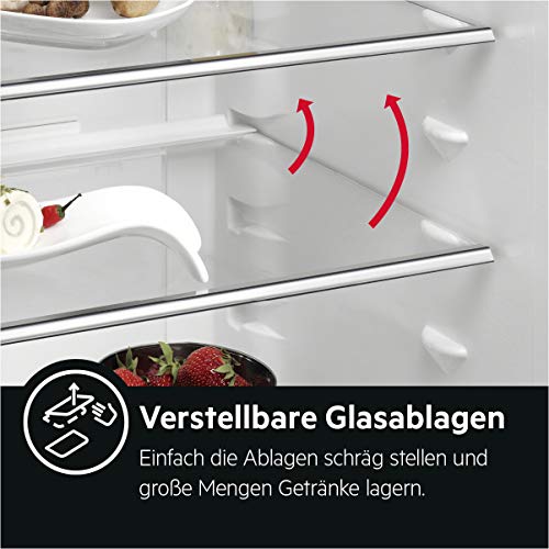 AEG TSK5O881ES built-in refrigerator / 880 mm / 142 L/sliding door/E