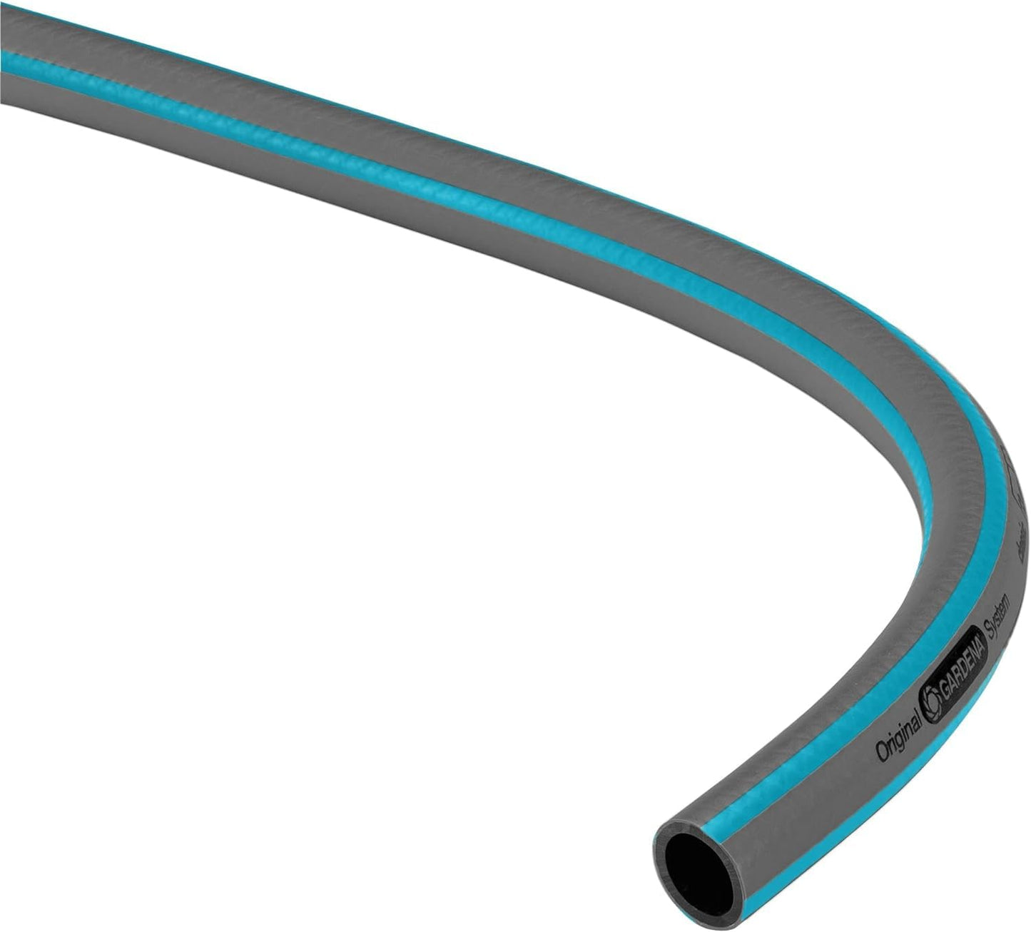 Gardena Classic Schlauch Aktion 13 mm (1/2 Zoll), 18 m: Universeller Gartenschlauch aus robustem Kreuzgewebe, 22 bar Berstdruck, UV-beständig, ohne Systemteile (18001-20) grau 18m ohne systemteile