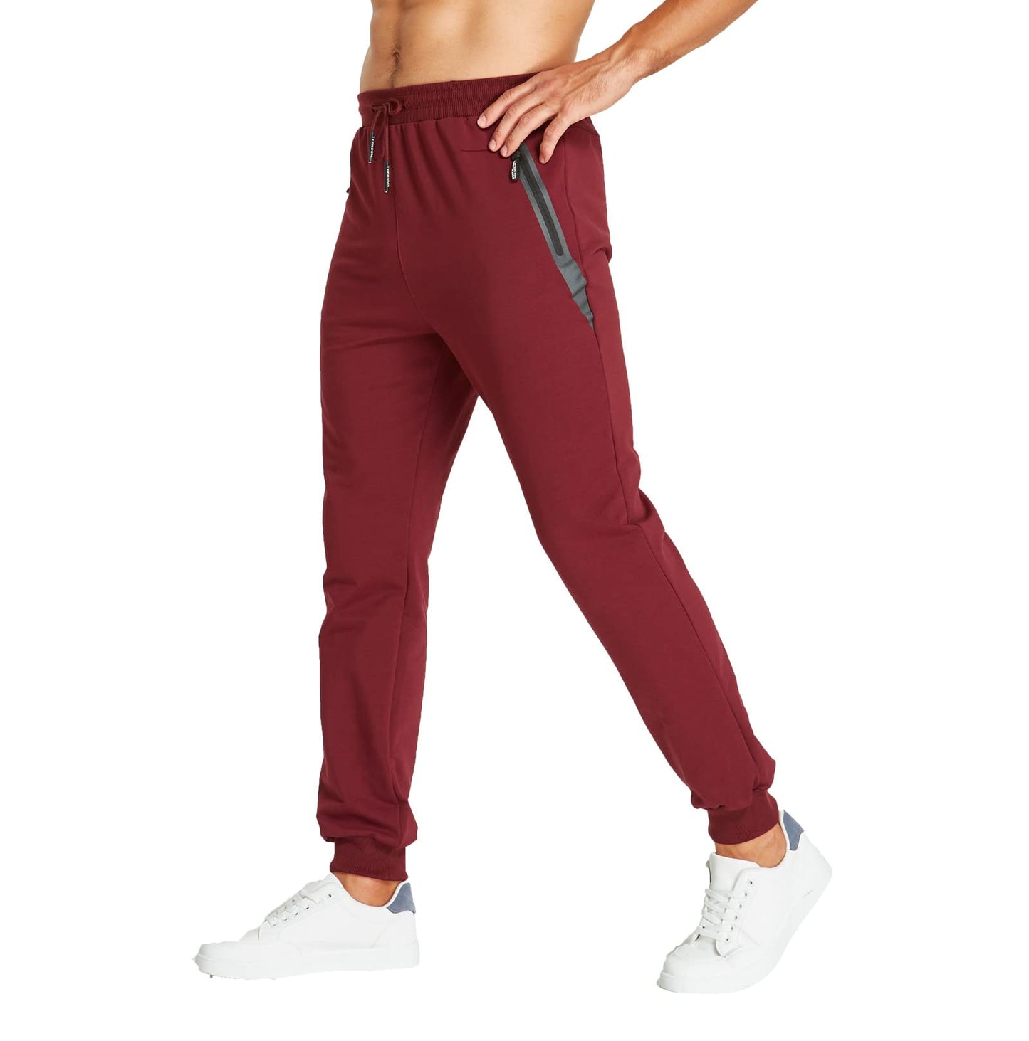 Tansozer Men’s Jogging Pants – Cotton Fitness Trousers