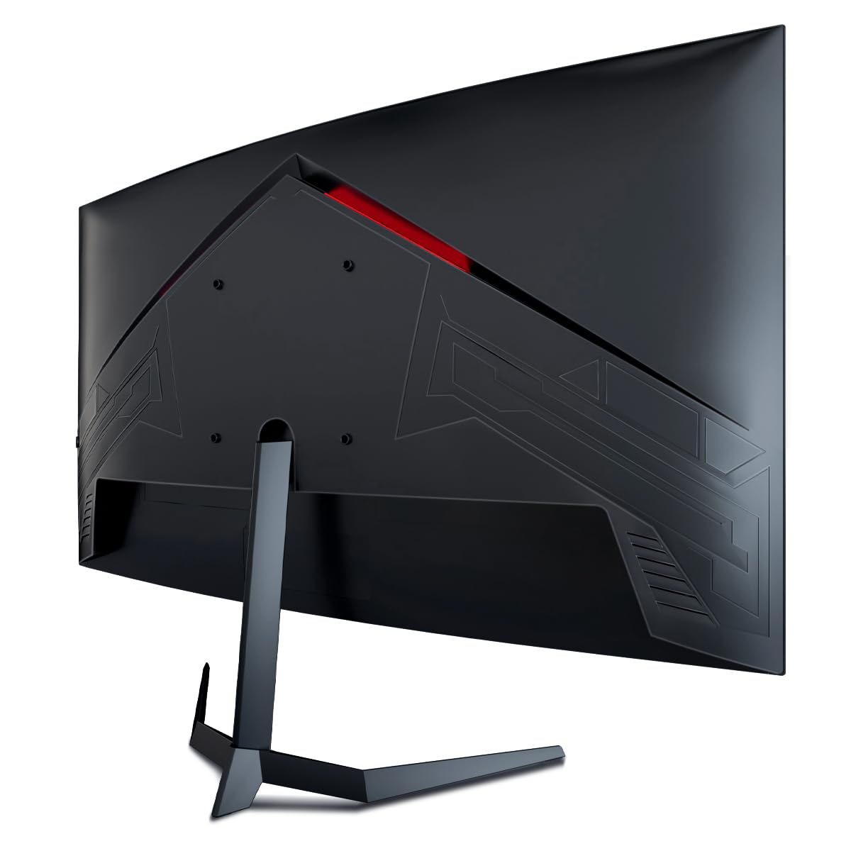 LC-POWER LC-M24-FHD-165-C-V2 24 Zoll Curved Gaming Monitor, FHD 1920x1080 Pixel, 1ms, 165Hz, AMD FreeSync, G Sync kompatibel, HDMI, Display Port, VESA